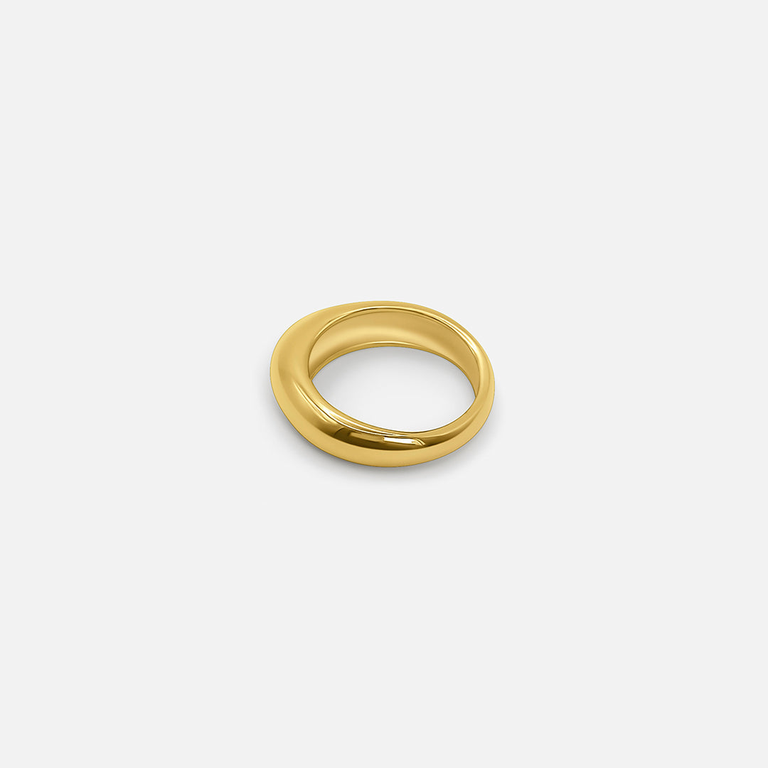 Curve Ring Gold