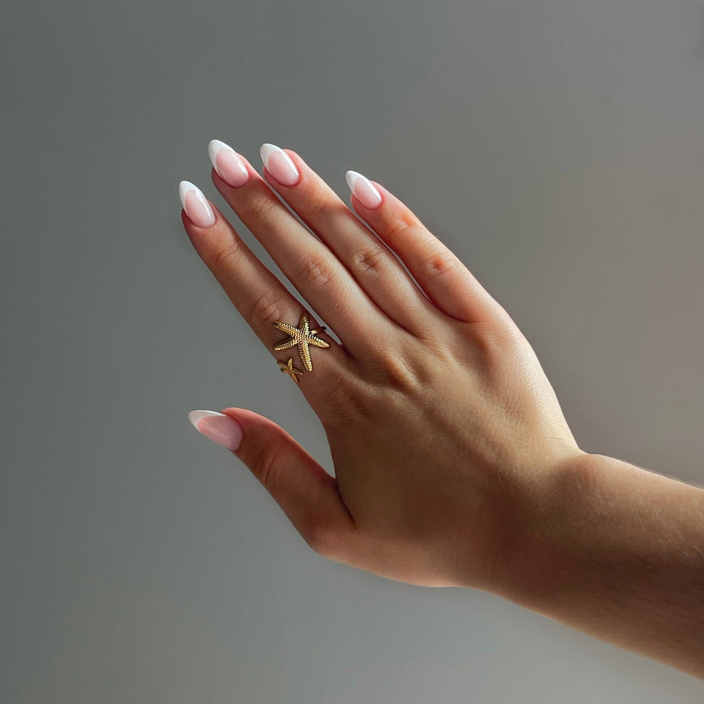 Adjustable Starfish Opening Ring