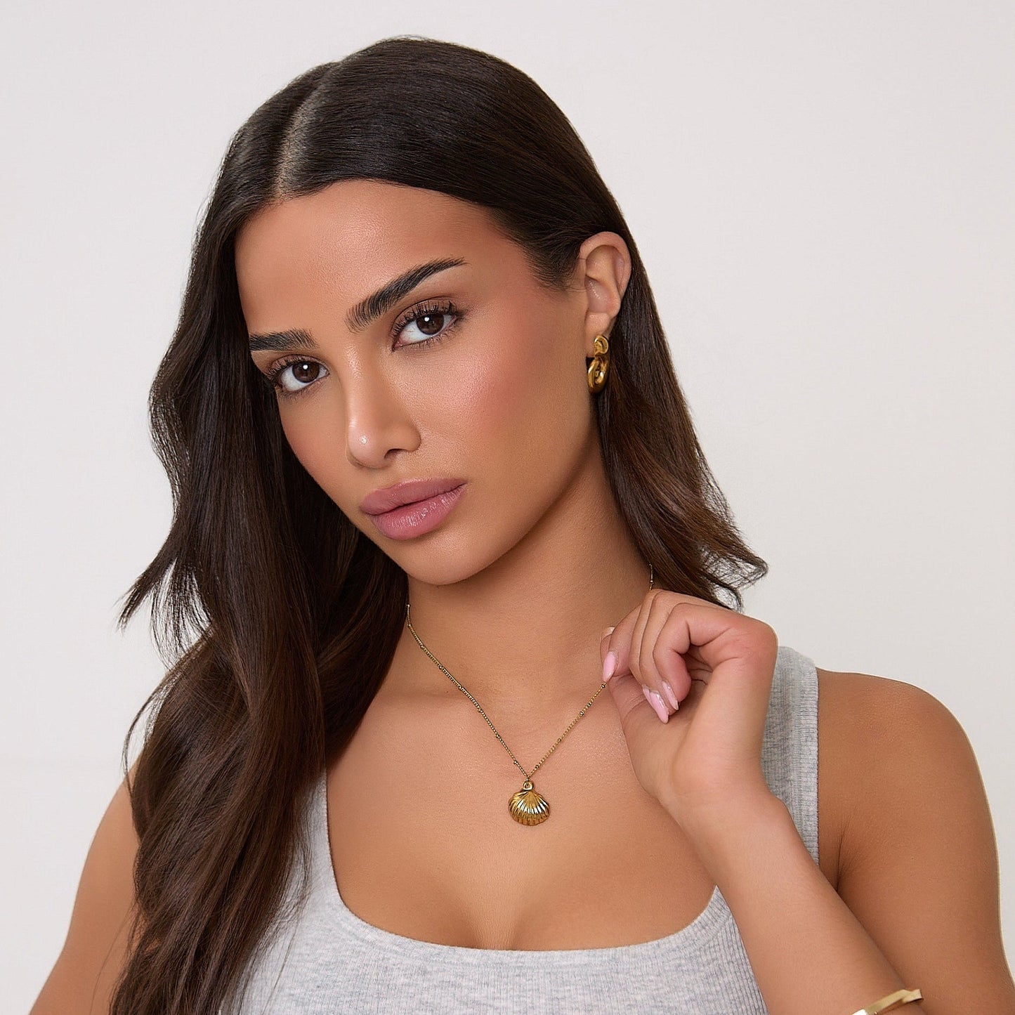 Gold Shell Necklace