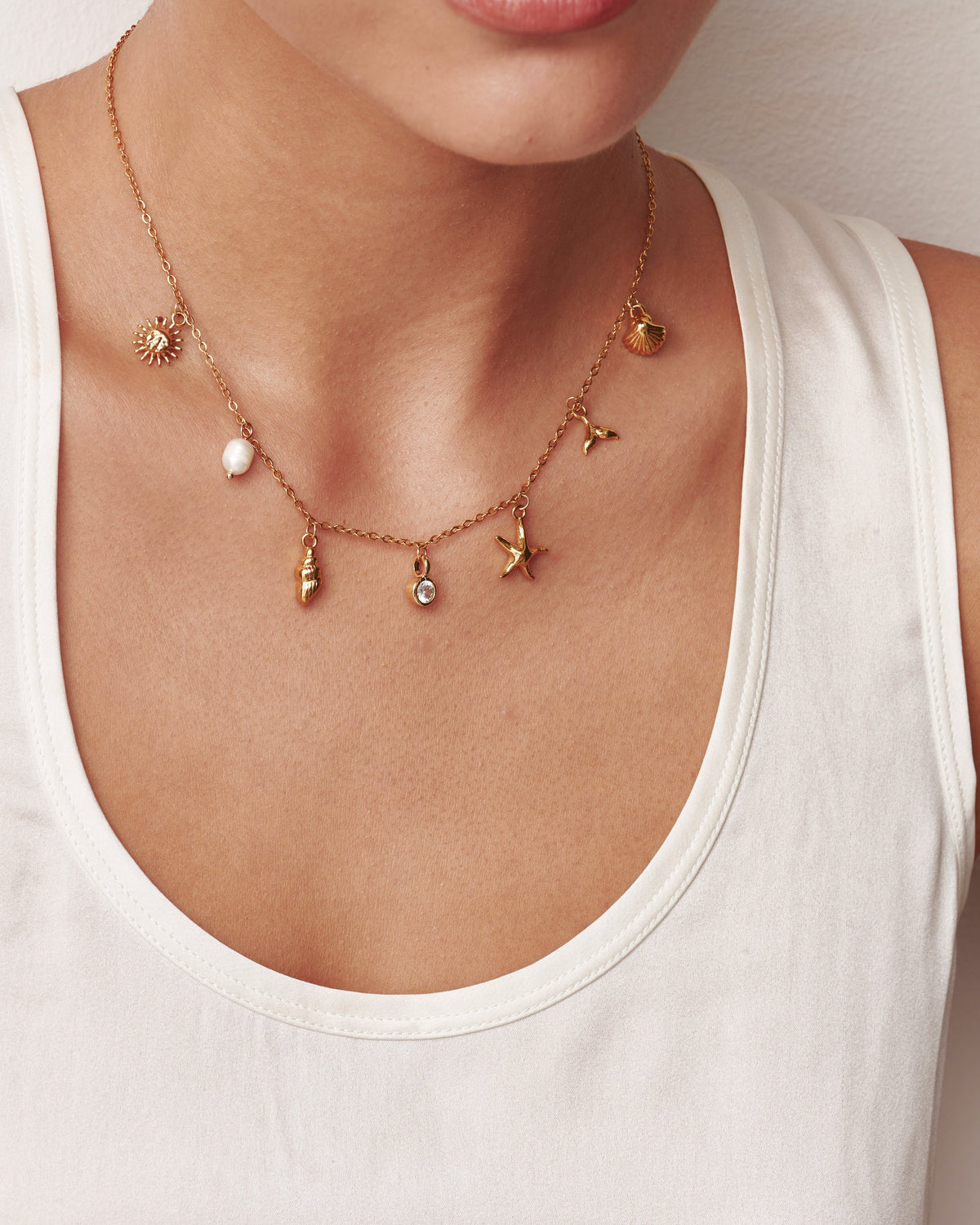 Ocean Birthstone Necklace