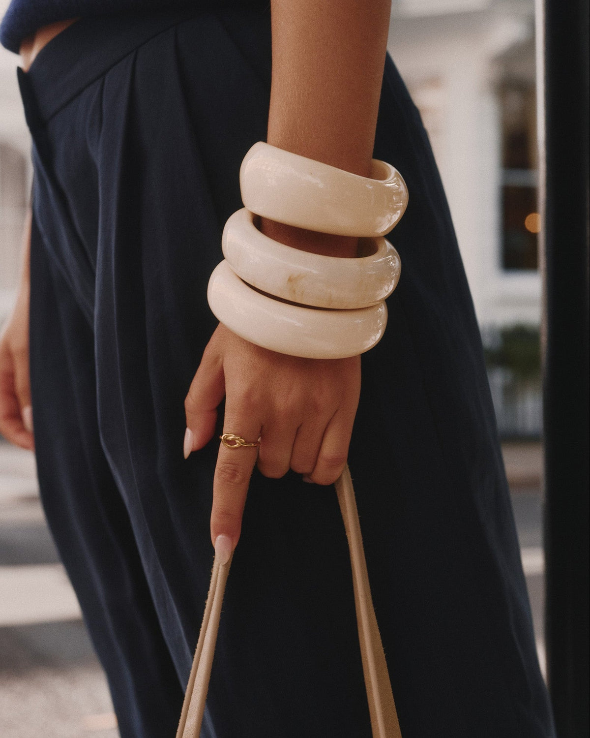 Cashew Rounded Bangle
