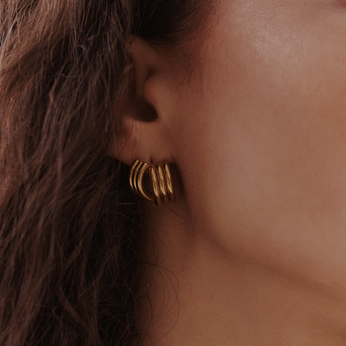 Vintage Curve Earring