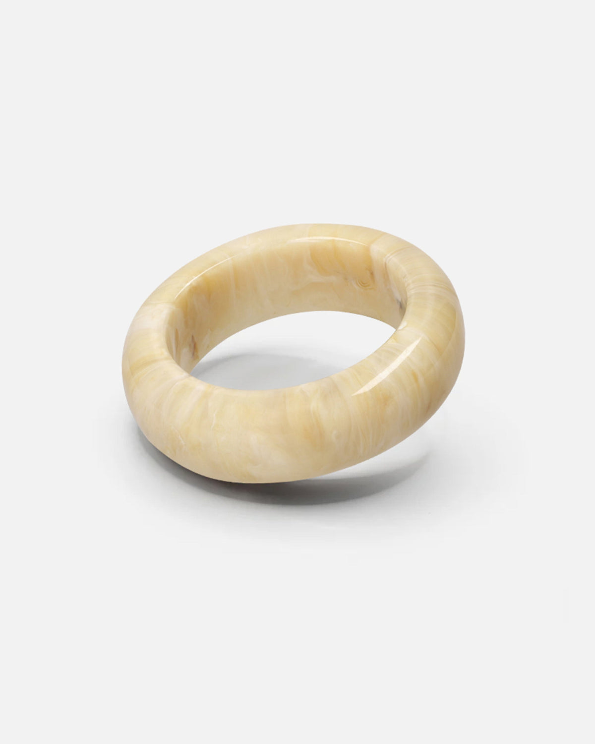 Coconut Rounded Bangle