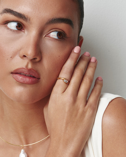 Marquise Stone Ring