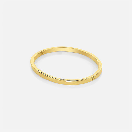 Small Stacking Bangle - Gold