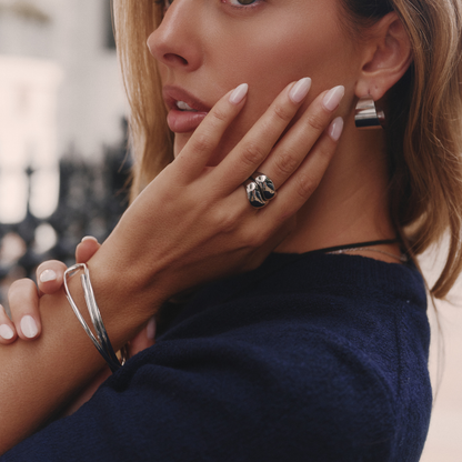 Silver Cuff Bangle