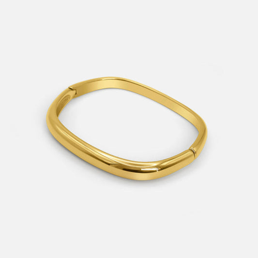 Rectangular Gold Bracelet