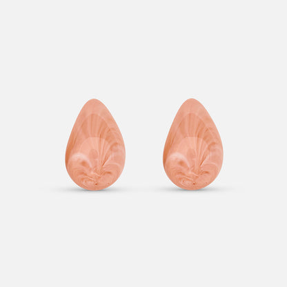 Blush Tear Drop Earring