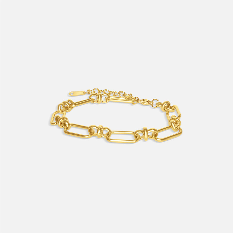 Paperclip Bracelet - Gold