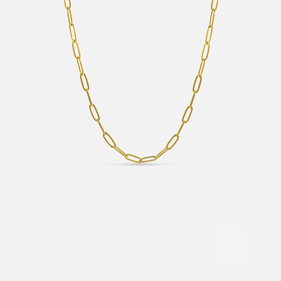 Paperclip Necklace 35cm