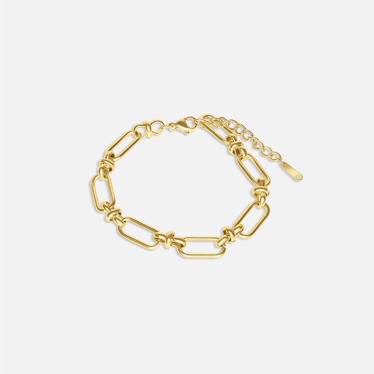 Paperclip Bracelet - Gold