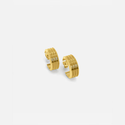 Mini Ribbed Hoop