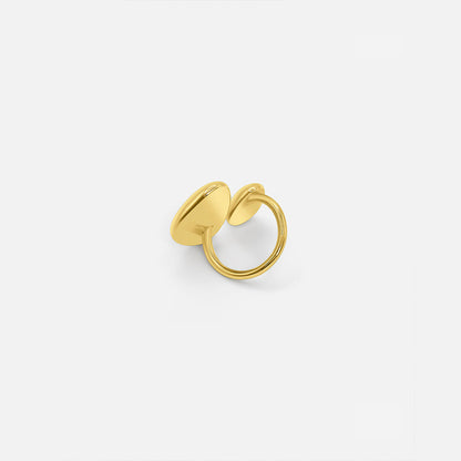 Open Irregular Oval Ring