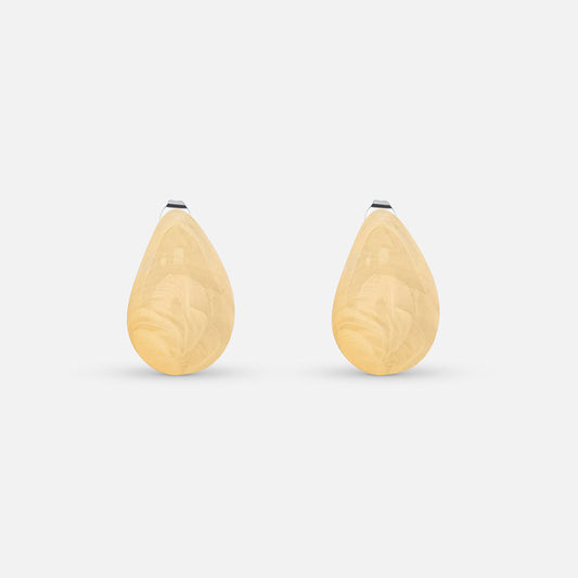Almond Tear Drop Earrings