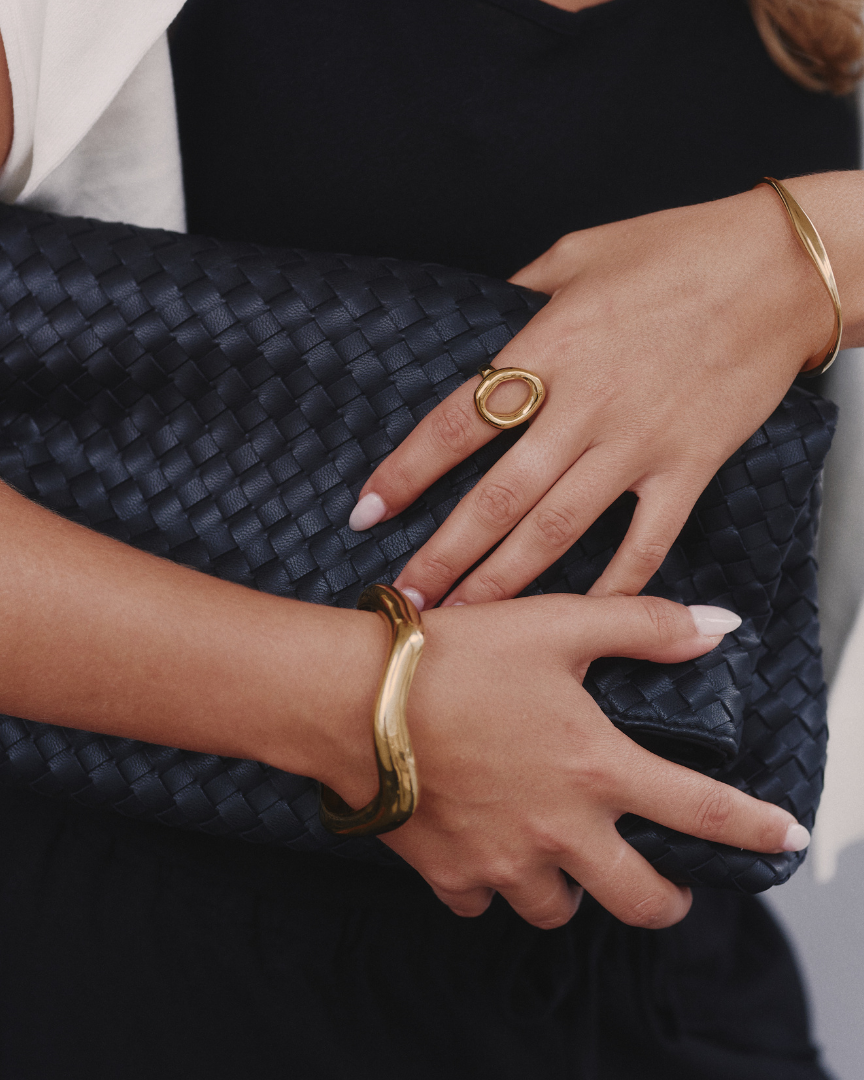 Sculptural Open Bracelet