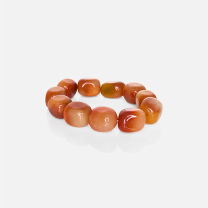 Wine Stone Bracelet