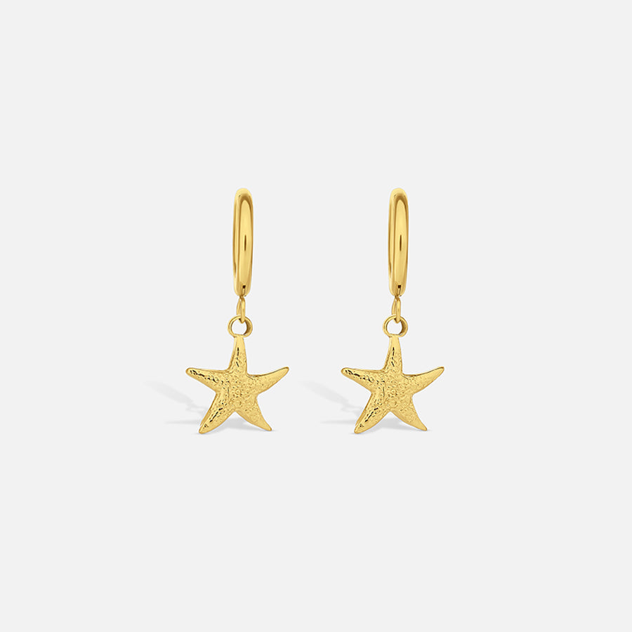 Starfish Drop Earrings