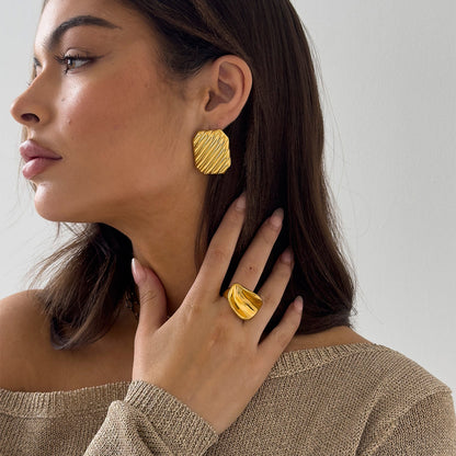 Mirror Ring Gold