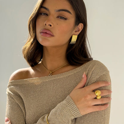 Double Oval Ring