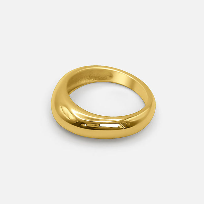 Curve Ring Gold