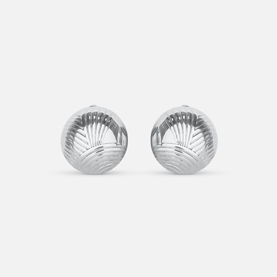Circle Earring - Silver