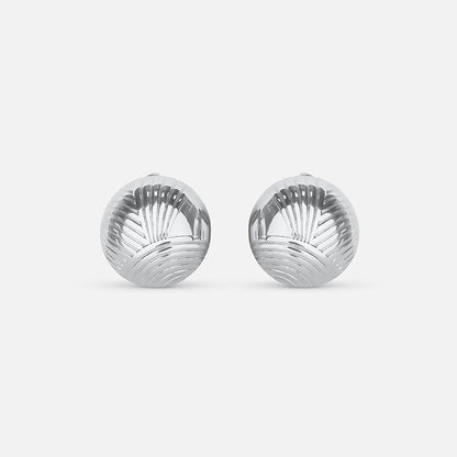 Circle Earring - Silver
