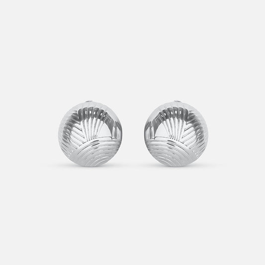 Circle Earring - Silver