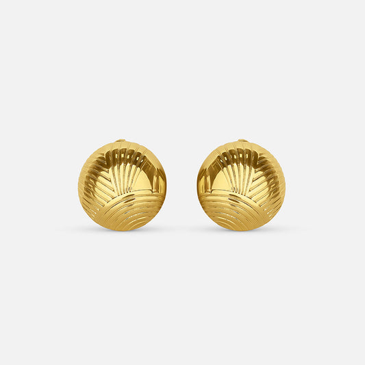 Circle Earring - Gold