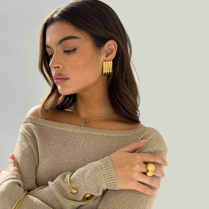 Double Oval Ring