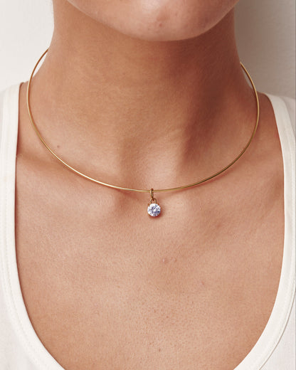 Birthstone Collar Necklace