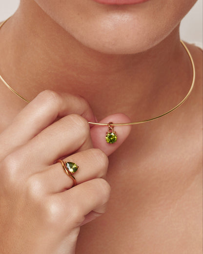 Birthstone Collar Necklace