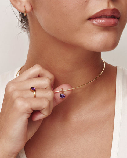 Birthstone Collar Necklace