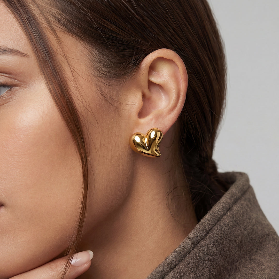 Lover Earrings - Gold