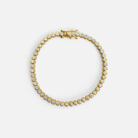 Round Tennis Bracelet