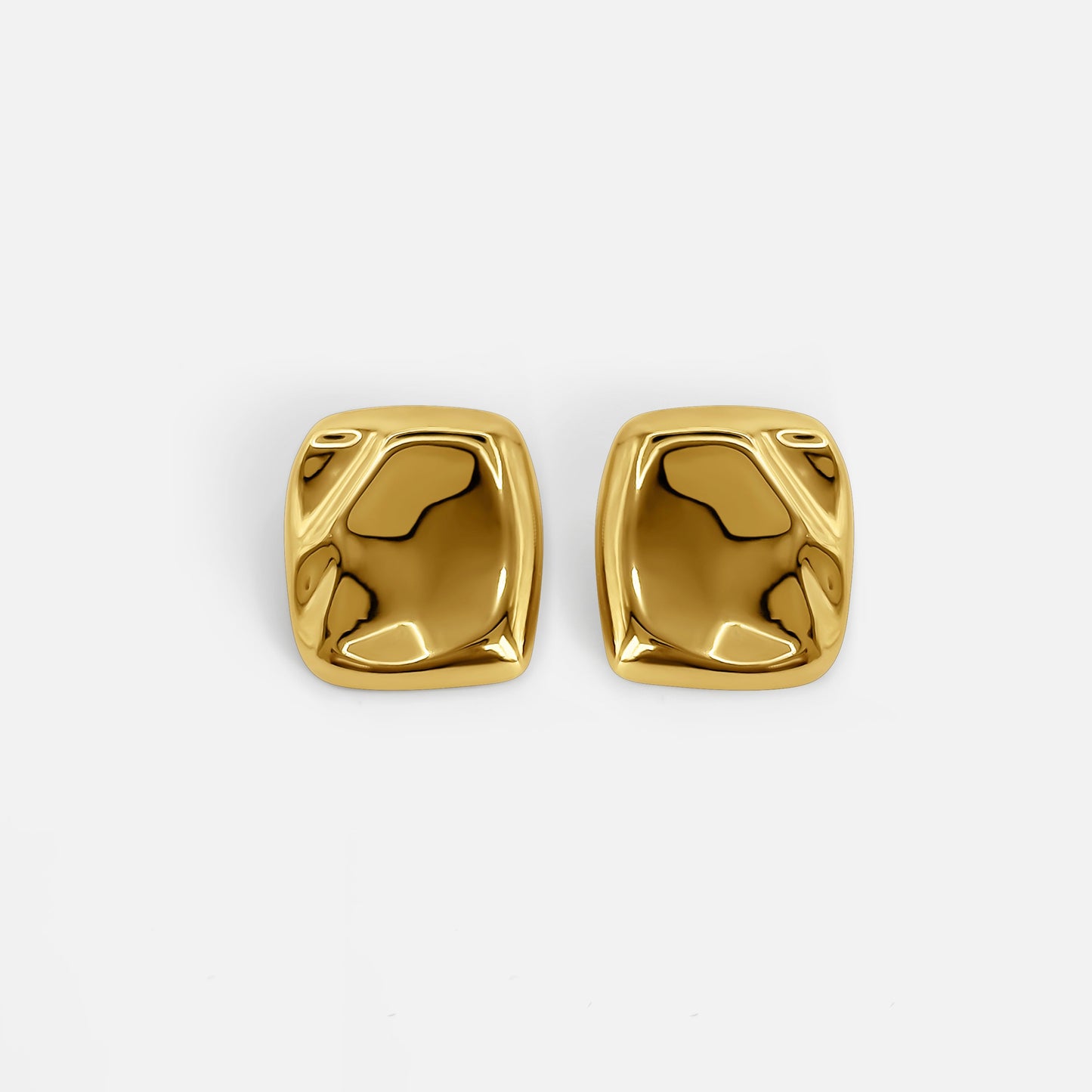 Molten Earring - Gold