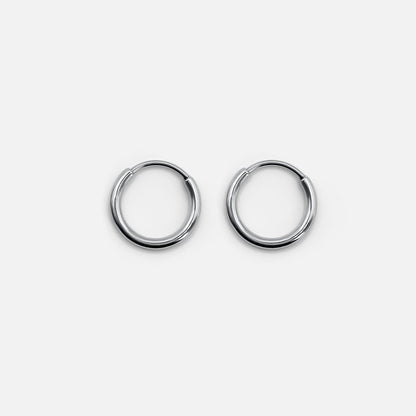 Everyday Mini Hoop - Silver