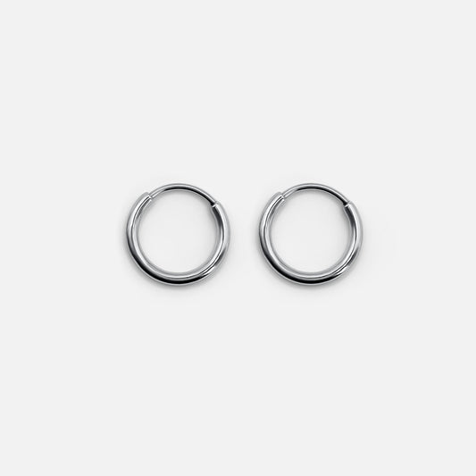 Everyday Mini Hoop - Silver