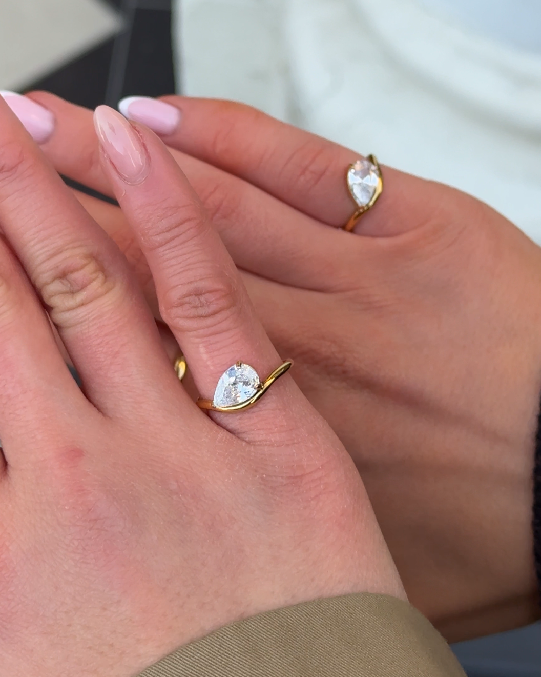 Pear Cut Ring