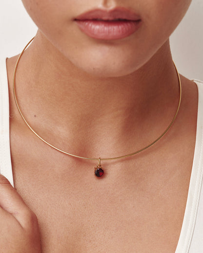 Birthstone Collar Necklace