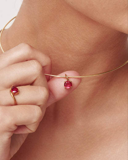 Birthstone Collar Necklace