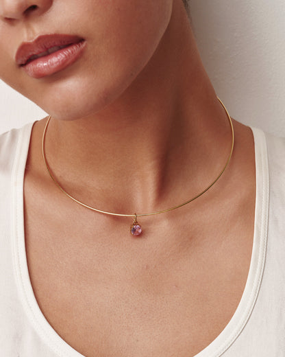 Birthstone Collar Necklace