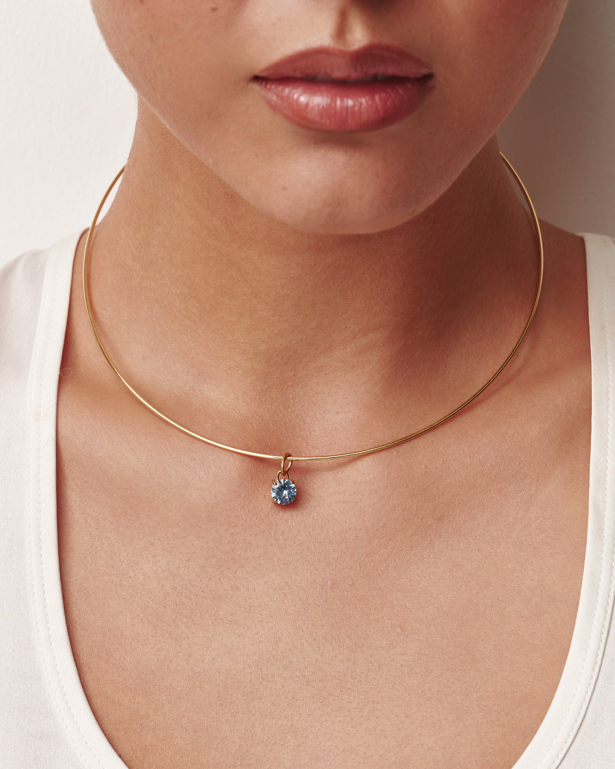 Birthstone Collar Necklace