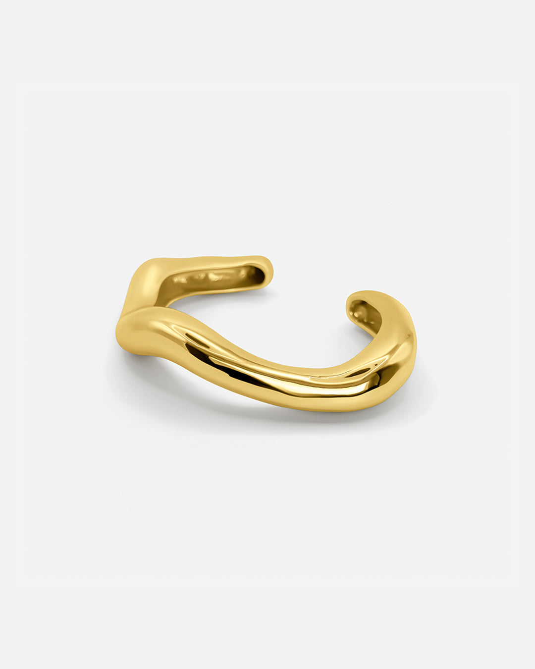 Sculptural Open Bracelet