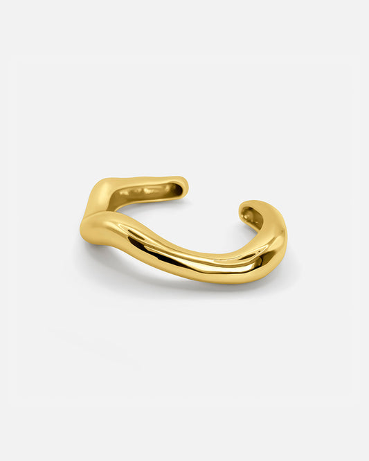 Sculptural Open Bracelet