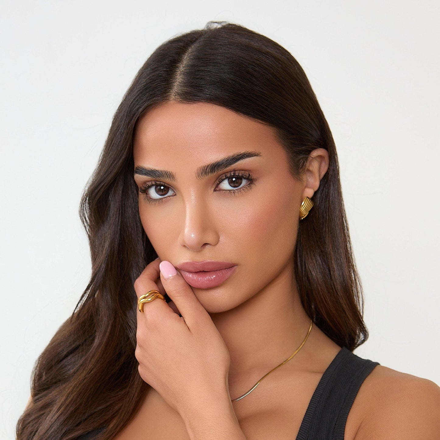 Twist Earrings - Gold