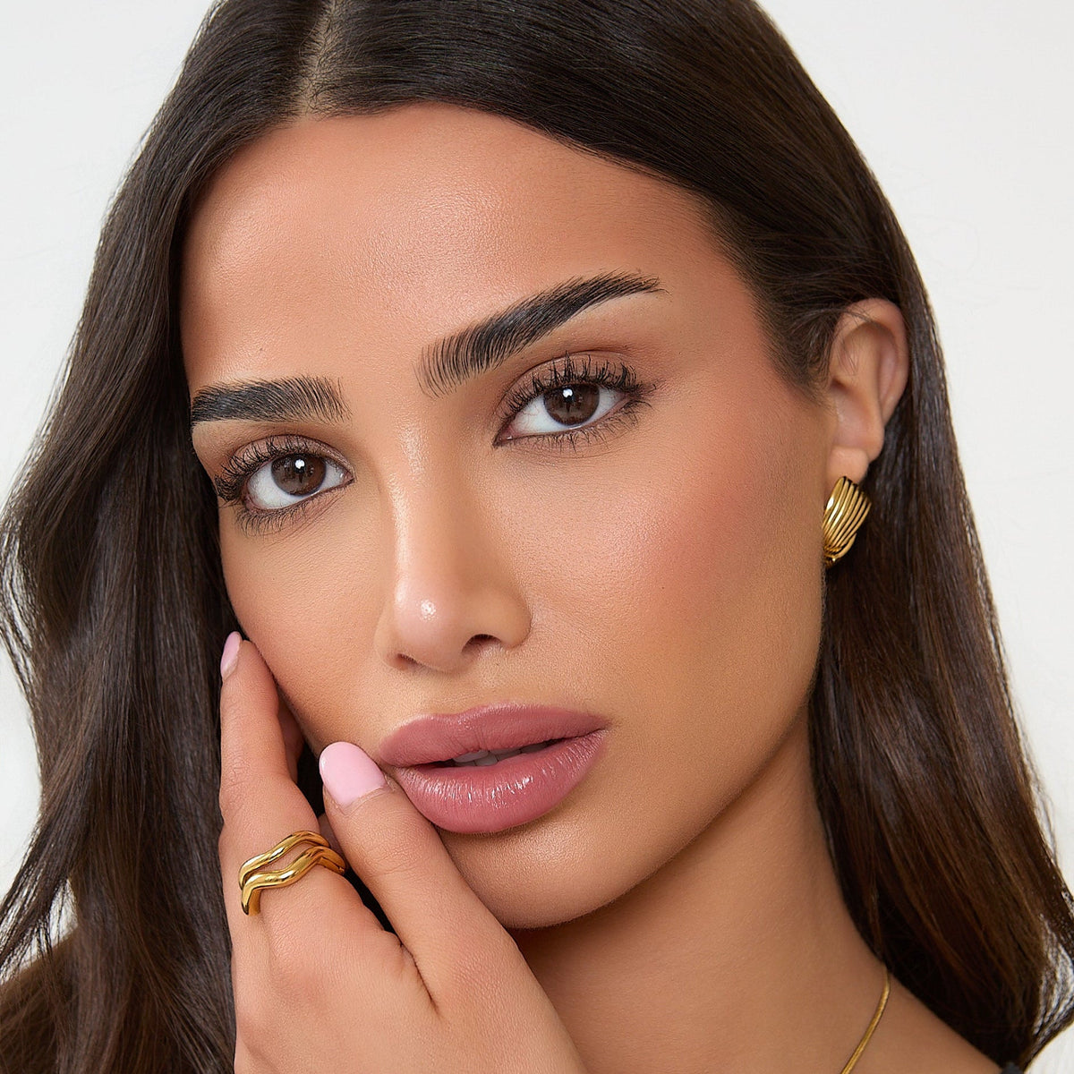 Twist Earrings - Gold