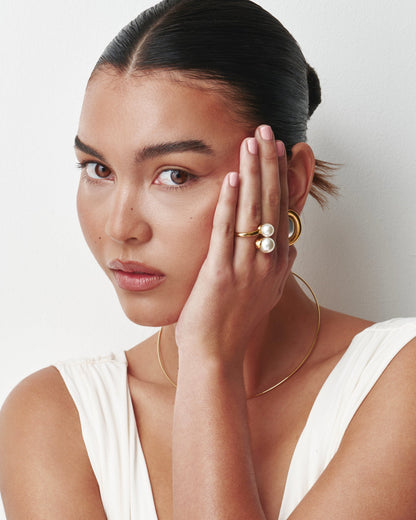 Wrap Pearl Ring