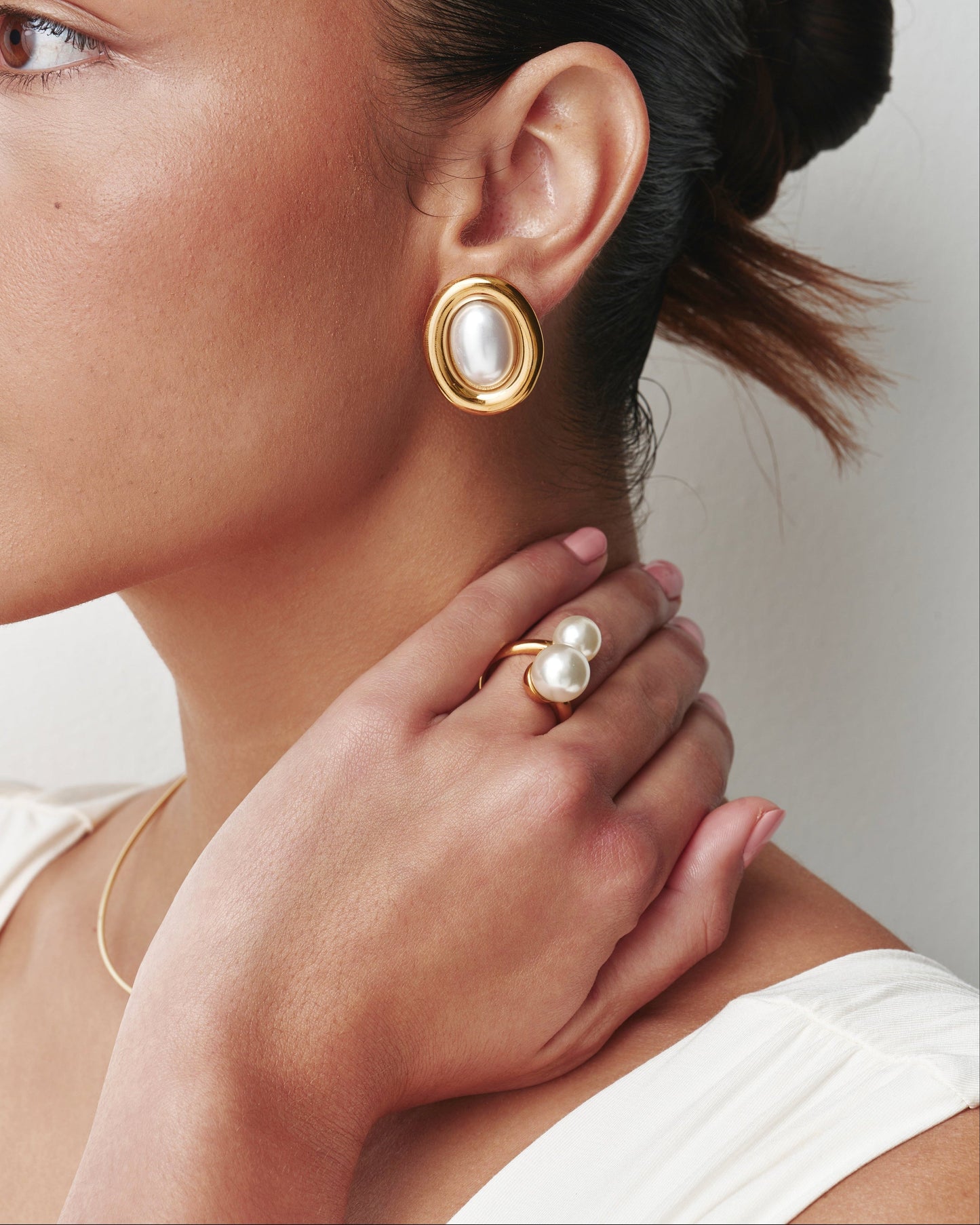 Wrap Pearl Ring