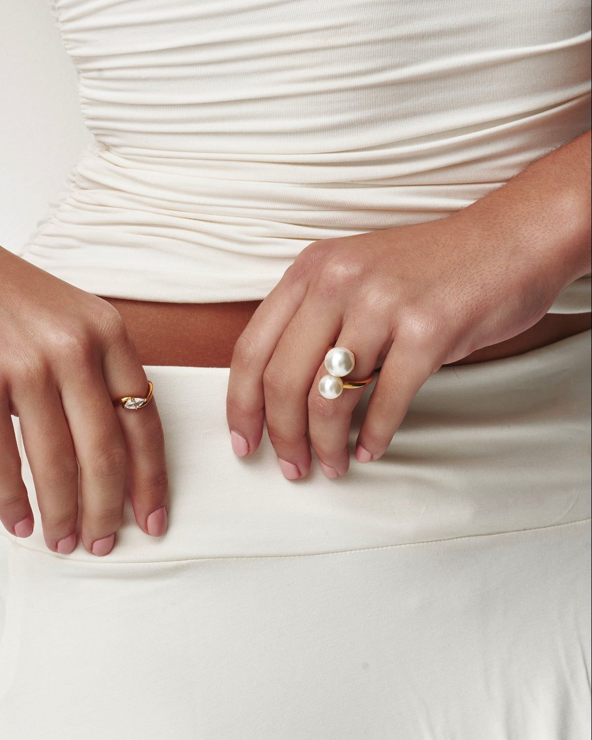 Wrap Pearl Ring