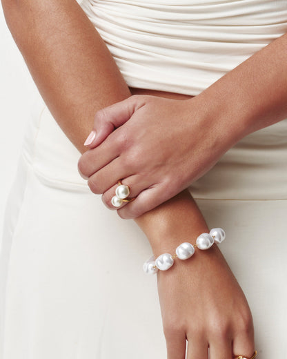 Wrap Pearl Ring